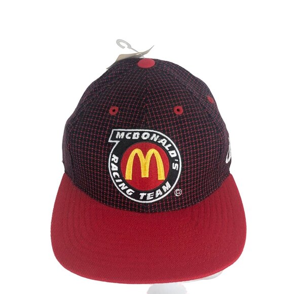 Vtg Racing Hat Bill Elliot 94 McDonalds Racing Team New Deadstock Logo Athletic - Picture 14 of 16